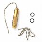 Brass Waterproof Canister Seal Capsule Bottle Box Outdoor Camping Compass