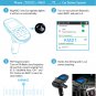 Nulaxy FM Transmitter Bluetooth  Modulator Handsfree Car MP3 Player Support USB