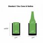 Beer Bottle Cooler Stainless Steel Holder Double Wall Insulation Keeper Can Gift