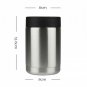 Beer Bottle Cooler Stainless Steel Holder Double Wall Insulation Keeper Can Gift