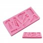 3D Silicone Cake Mold Hammer Fondant Cake Molds Cake Decorating Chocolate Tools