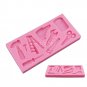 3D Silicone Cake Mold Hammer Fondant Cake Molds Cake Decorating Chocolate Tools