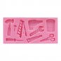 3D Silicone Cake Mold Hammer Fondant Cake Molds Cake Decorating Chocolate Tools