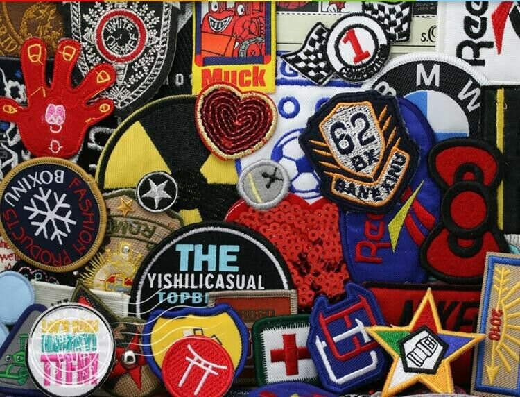 Mix Style Patch 24pcs Iron On Patches Embroidery Patches For Clothing Cartoon