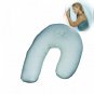 Seat Back Protector Baby Side Sleeper Pil U Shape PP Cotton White Pillow Side