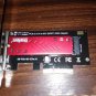 DIEWU NEW PCI-E PCI Express 3.0 X4 to NVME M.2 M KEY NGFF SSD pcie M2 riser card