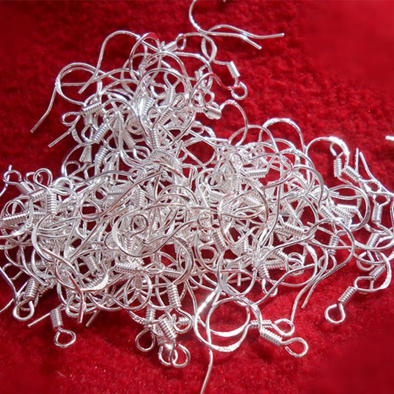 24Hours Handle Free Fast Shipping 200PCS Design 925 Silver Beads Jewelry Finding