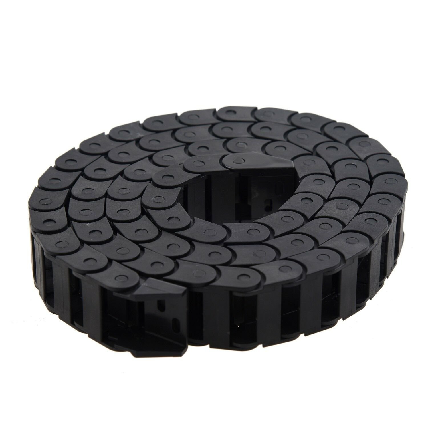 MYLB-10 x 20mm 1M Open On Both Side Plastic Towline Cable Drag Chain,1M/39.4 cab