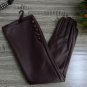 Long Genuine Leather Elbow Lined Soft Ladies Winter Evening Party Women Gloves