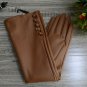 Long Genuine Leather Elbow Lined Soft Ladies Winter Evening Party Women Gloves