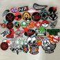 Mixed Wholesale Random Sport America Patch 24pcs Iron On Bakcing Sew On Clothing