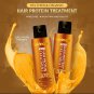 Gold Therapy Keratin Hair Treatment 3.7% 24K Smoothing Shine Hair Care Fibers