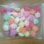 50pcs 12mm Mixed Color flower daisy resin flatback cabochon DIY jewelry/phone