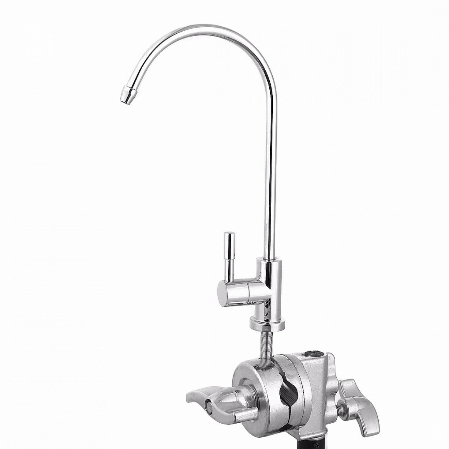 Mayitr 1/4'' Kitchen Chrome Reverse Osmosis RO Drinking Water Filter Sink Faucet