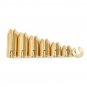14 Pcs Motorcycle Reusable Brass Wheel Spoke Balance Weights Refill Kits
