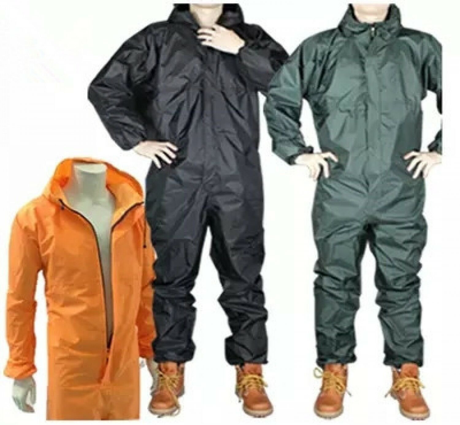 Conjoined Motorcycle Rain Suit Raincoat Overalls Waterproof Men Fashion Work New