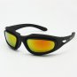 Mens Military Coating of Polarized HD UV400 Sunglasses 5 Color 4 Lens Goggles