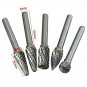 Tungsten Carbide Rotary Burr Set Cutter Shank Bit Engraving Drill Bits Files