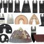 66 Pcs/Set Oscillating Bit-Metal Saw Blades Accessories For Multitool Tools