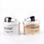 Face Makeup Bringten Smooth Loose Powder 2pcs With Brush Glitter Gold Eyeshadow