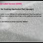 CoaterPRO Auto Ceramic Glass Coating Sponge Nano Glass Coat Applicator Pad