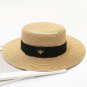 HSS 2017 New Summer Women Hats Bling Golden Fashion straw hat England Sea Beach