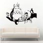 DIY Totoro Wall Stickers For Kids Room Cartoon My Neighbor Totoro Wallpaper Home