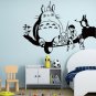 DIY Totoro Wall Stickers For Kids Room Cartoon My Neighbor Totoro Wallpaper Home
