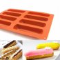 Silicone Classic Collection Shapes Non Stick Eclair 8 Forms Silicone Baking Mold
