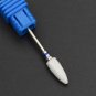 Burr Electric Nail Drill Bit Manicure Tool Ceramic Tungsten Carbide Diamond Head