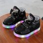LED Hello Kitty Sneakers Tennis Shoes  Lace Up Luminous Light Lace Up Kids Shoes