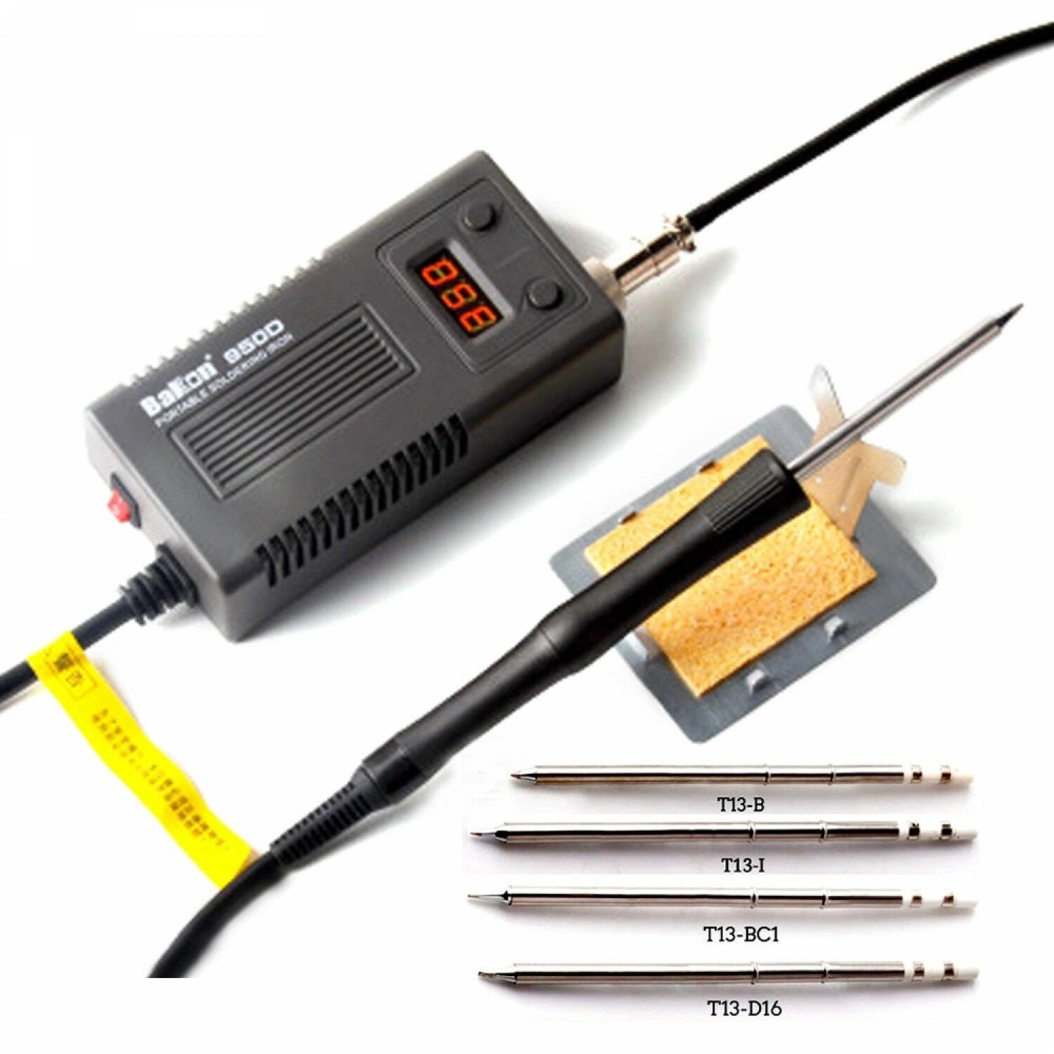 950D 75W Mini Digital Electric Soldering Iron Portable Iron T13 Head