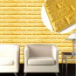 3D Modern Brick Wallpaper Vinyl Wall Cover Living Dining Room Background Design