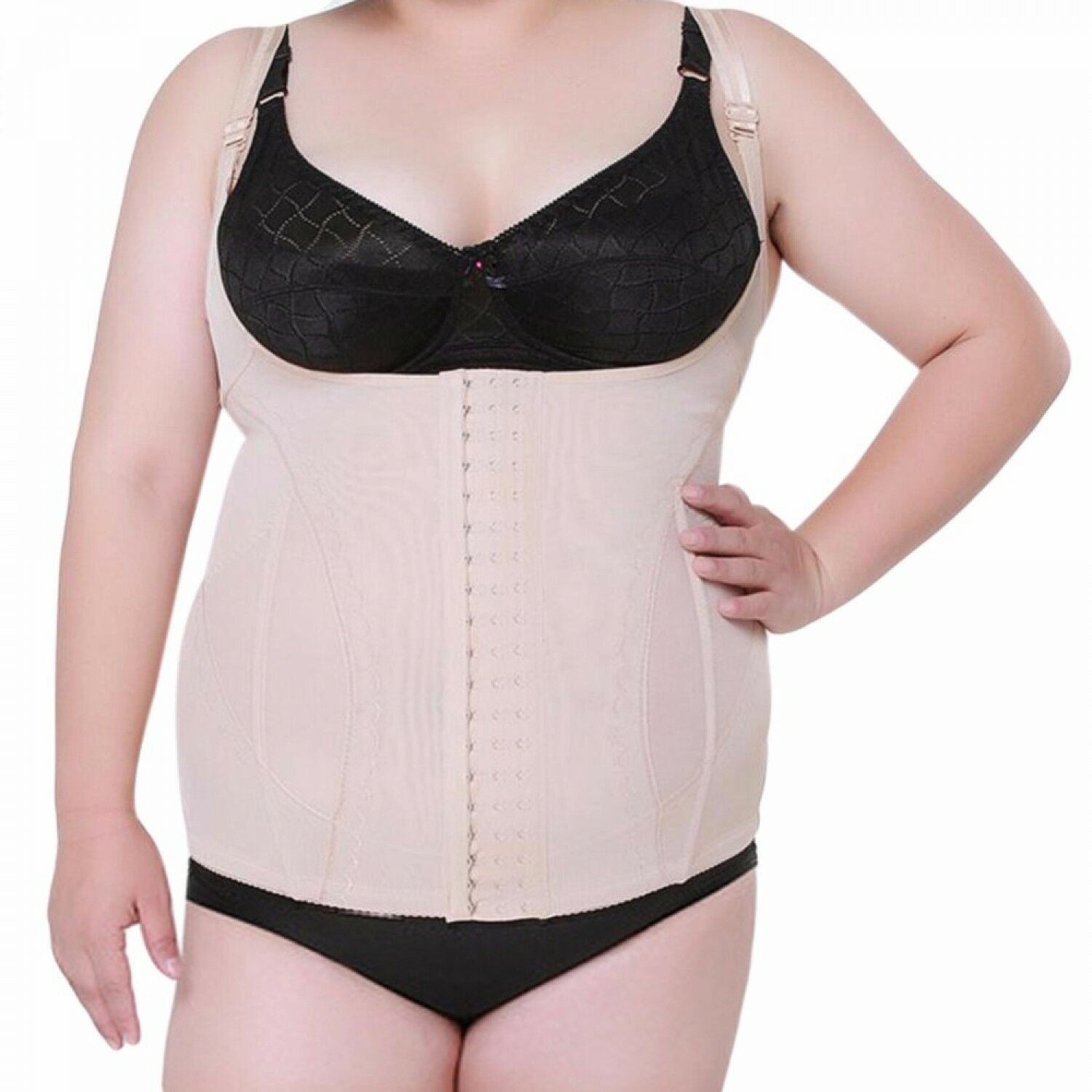 Large Plus Size Womens Shaper Tops Underbust Corset Waist Trainer Corset Women
