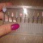 10pcs Nail Drill Bit Set Diamond Rotate Burr Cleaner Manicure Pedicure Electric