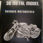 AVENGER MOTORCYCLE NANYUAN I22203 Collection Level Puzzle 3D Metal Assembly New