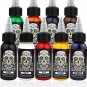 Professional Tattoo Ink 30ml/bottle Pigment High Quality Body Tattoo Art 9Colors