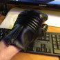 Fitness Driving Leather Black Fingerless Gym Gloves Multifunctional Gloves