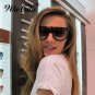 WHO CUTIE 2018 Oversized Cat Eye Sunglasses Women Brand Designer Kim Kardashian