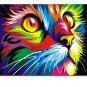 Abstract Framed Oil Paint DIY Painting By Numbers Coloring By Numbers Colorful