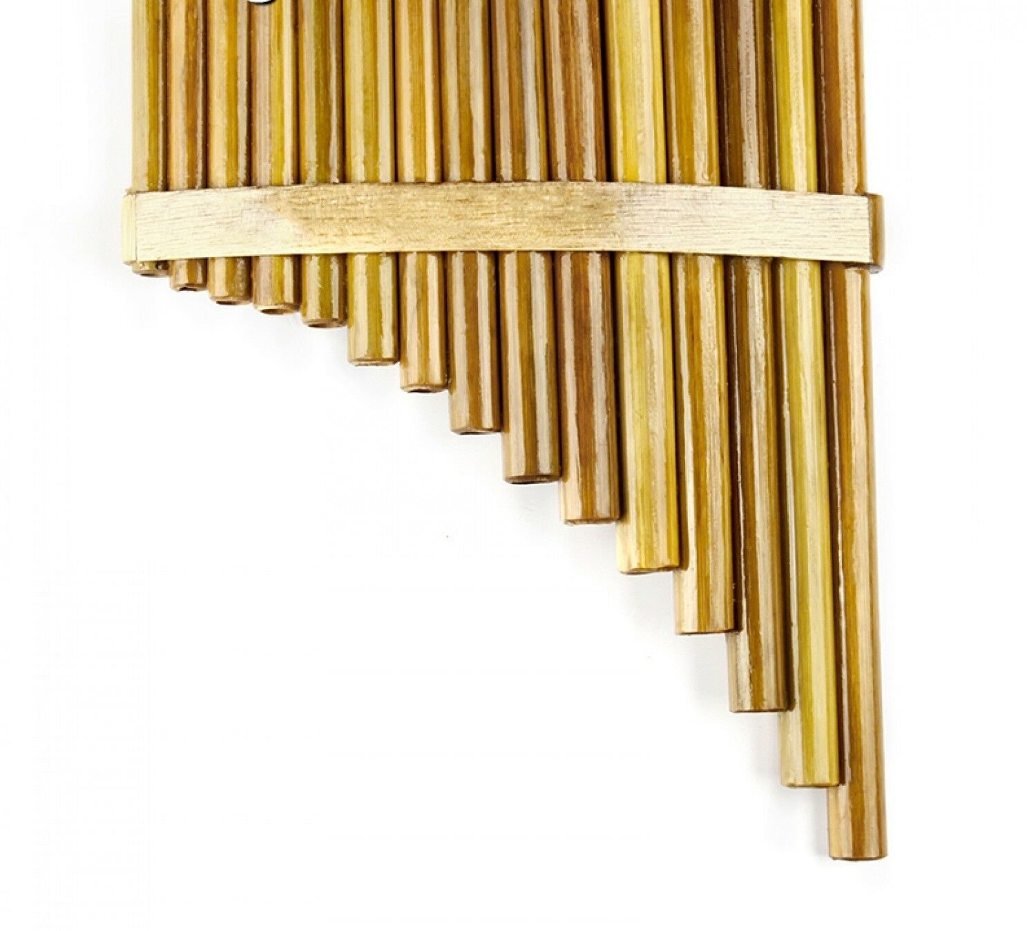 Pan Pipes Woodwind  Bignner Pan Flute 15 Pipes Handmade Bamboo Flauta Pan Pipes