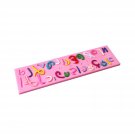 Israel Hebrew Letters Silicone Mold Shape Cake Decorating Tools Fondant Long