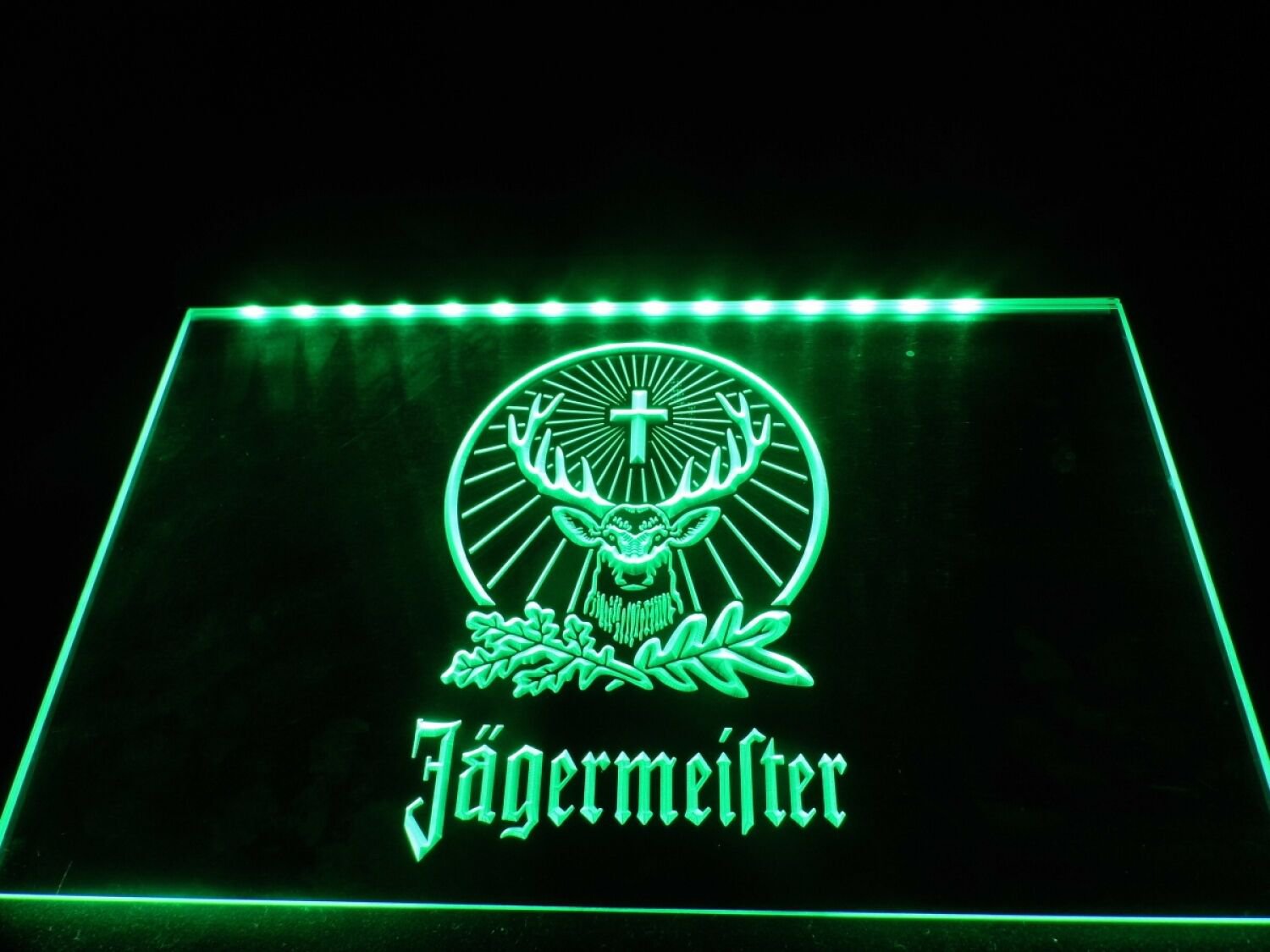 Jagermeister LED Neon Light Sign Bar Pub Decor Club Home Beer Advertise Men Gift