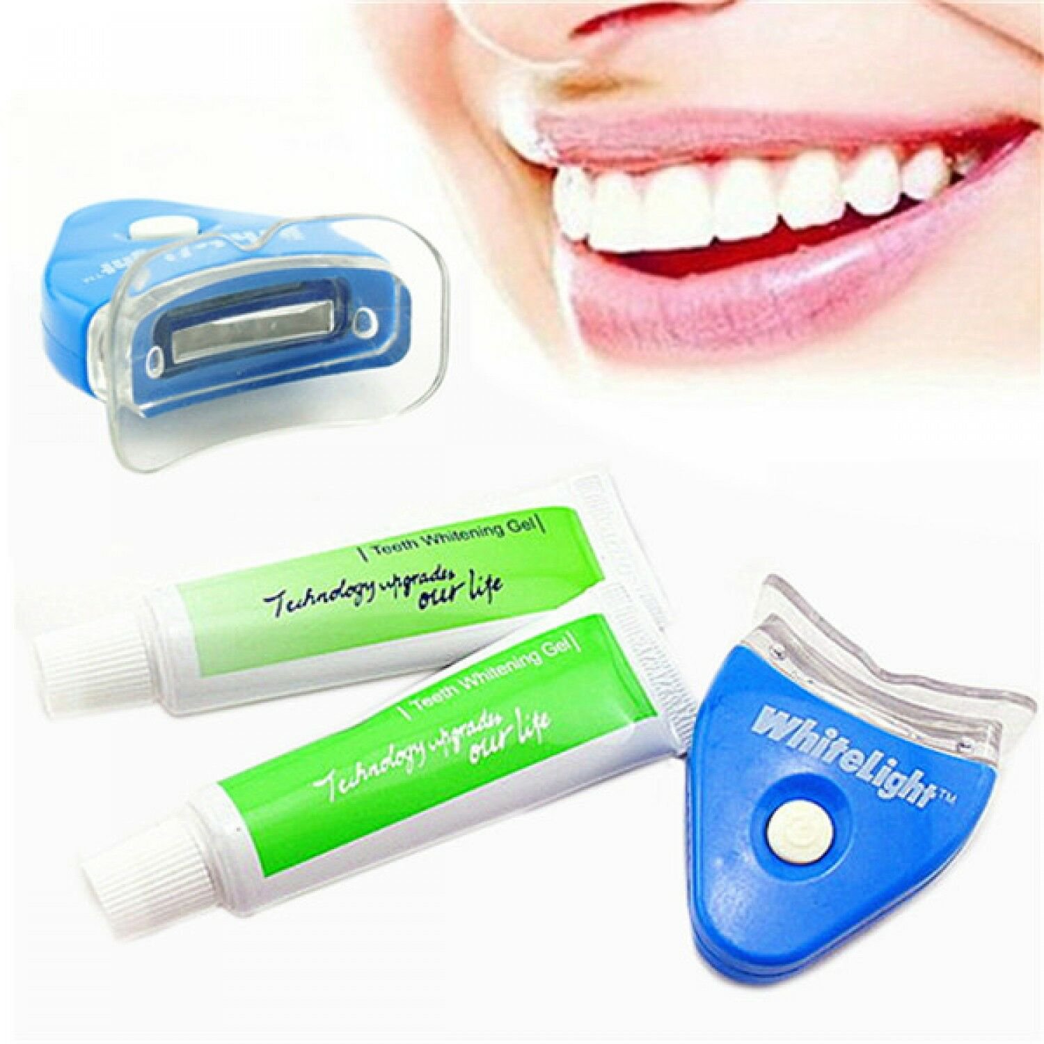 Whitening gel New White LED Light Teeth Whitening Tooth Gel Whitener Healthy