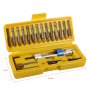 Screwdriver Set 20Pcs Screw Extractor Drill Bits Multitool Screwdriver Drill Bit