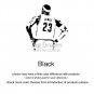 NBA James Wall Sticker Vinyl DIY Home Decor Basketball Player Decals Sport