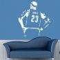 NBA James Wall Sticker Vinyl DIY Home Decor Basketball Player Decals Sport