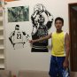 NBA James Wall Sticker Vinyl DIY Home Decor Basketball Player Decals Sport