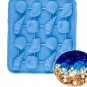 Silicone Sea Life Mold Seashell Fish Seastar Chocolate Candy Gumm Cookies Cake