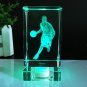 Crystal Cube Figurine NBA Basketball Star Stephen Curry Model Crystal Ornaments